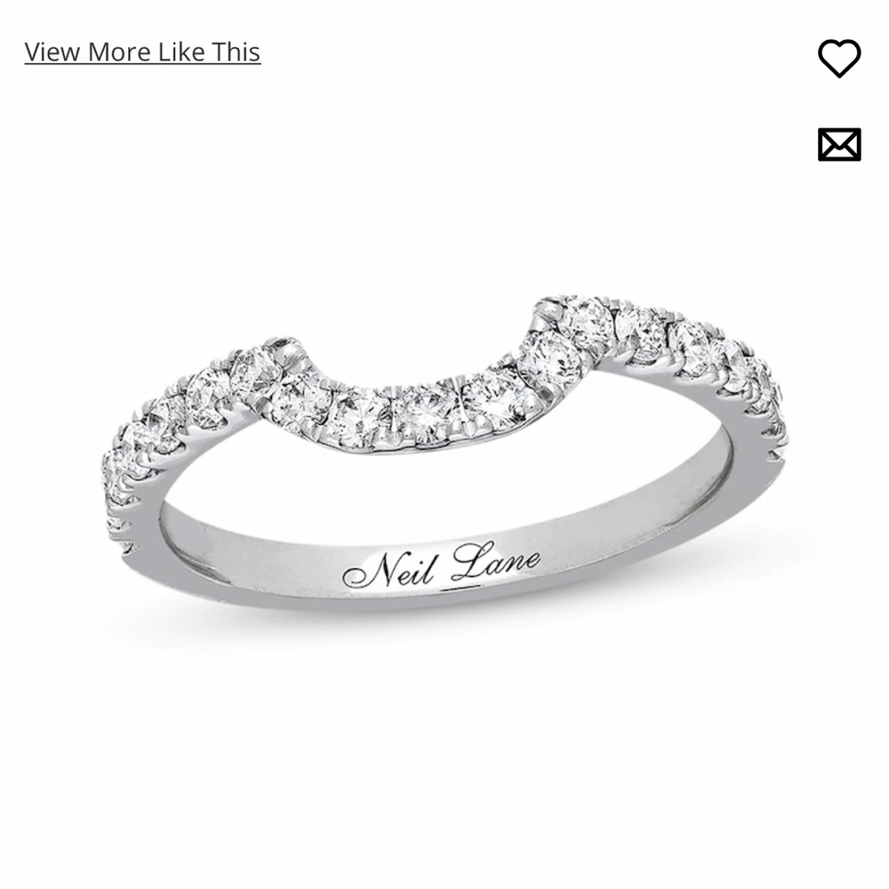 Neil Lane engagement ring, wedding band, and anniversary band. - Picture 10 of 15